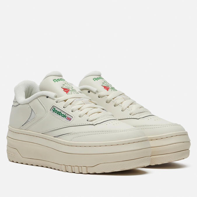

Женские кроссовки Reebok Club C Extra бежевый, размер 40.5 EU, Club C Extra
