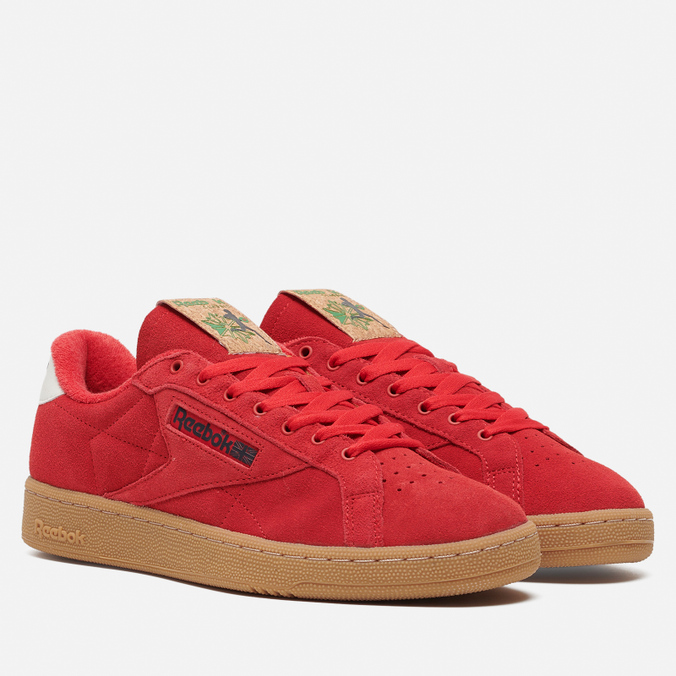 

Мужские кроссовки Reebok Club C 85 Grounds красный, размер 43 EU, Club C 85 Grounds