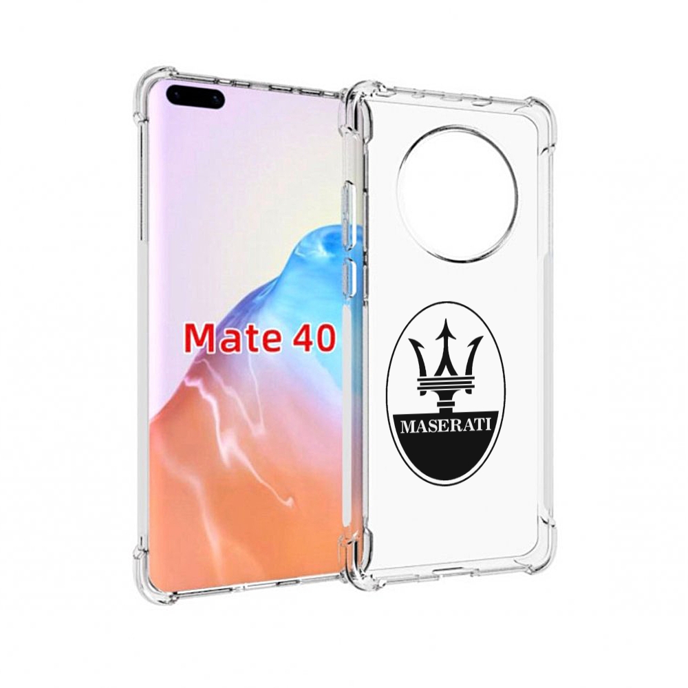 

Чехол MyPads Tocco для Huawei Mate 40 maserati-4, Прозрачный, Tocco