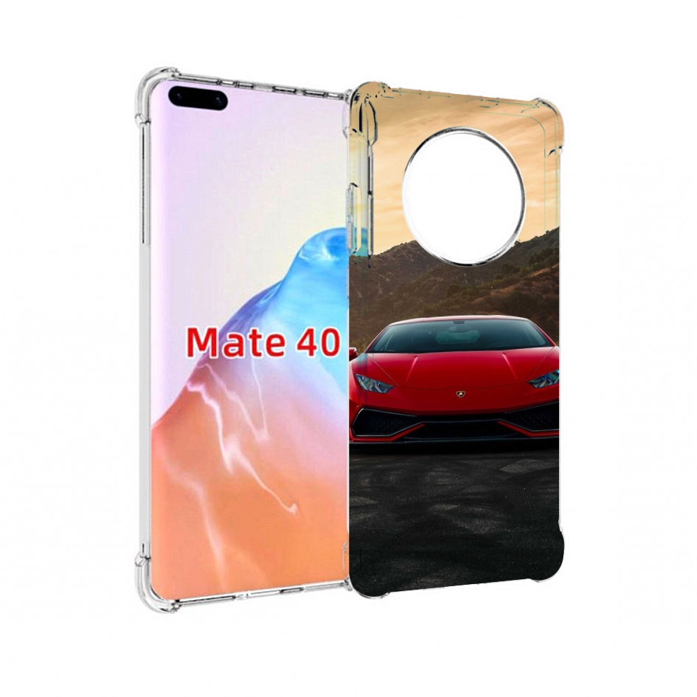 

Чехол MyPads Tocco для Huawei Mate 40 lamborghini 1 мужской, Прозрачный, Tocco