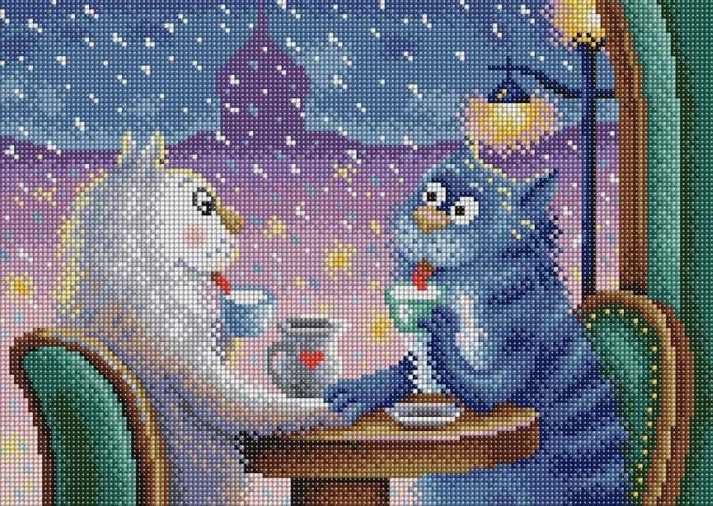 

Алмазная вышивка Brilliart «Свидание в кафе»