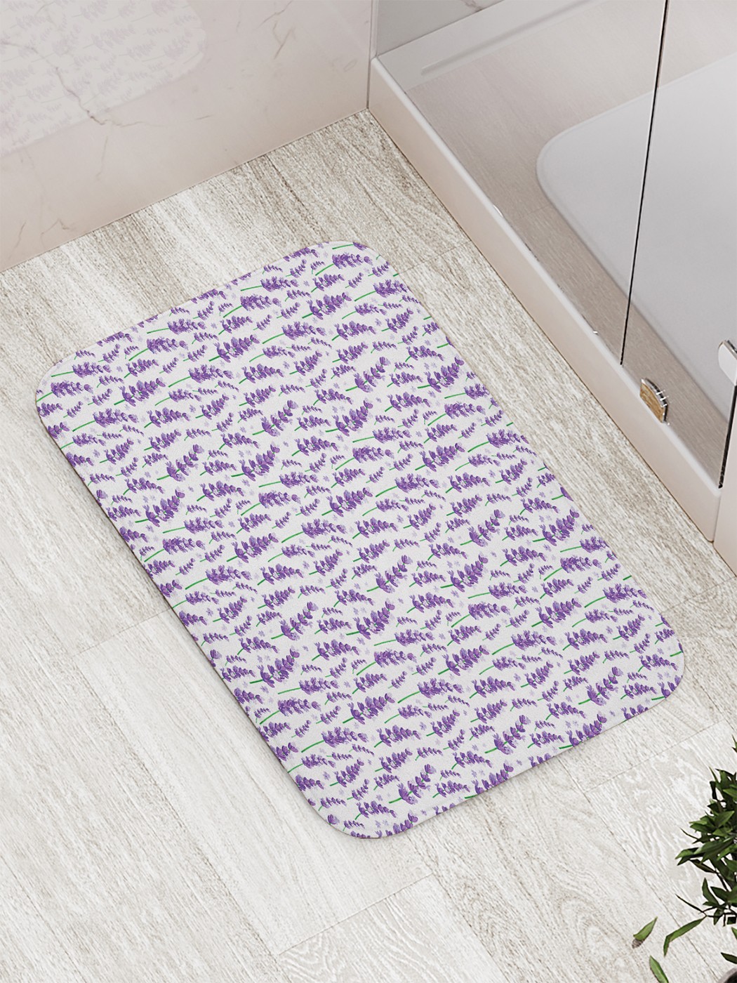 

bath_70038 Коврик противоскользящий для ванной, сауны, бассейна, 77х52 см