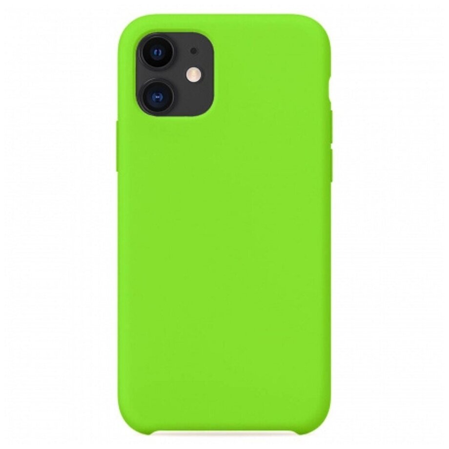 

Накладка силикон Silicone Case для iPhone 12 Pro Max Салатовый, Накладка силикон Silicone Case для iPhone 12Pro Max