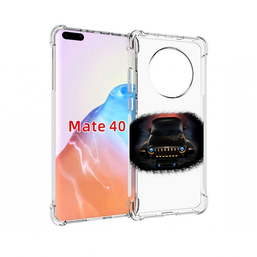 

Чехол MyPads Tocco для Huawei Mate 40 jeep 2, Прозрачный, Tocco
