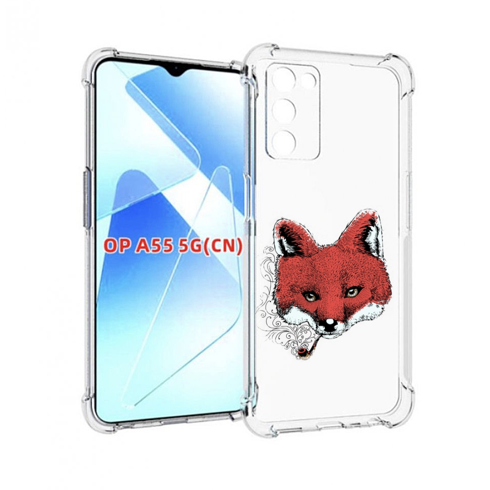 

Чехол MyPads Лис с трубкой для Infinix Zero X Neo, Прозрачный, Tocco