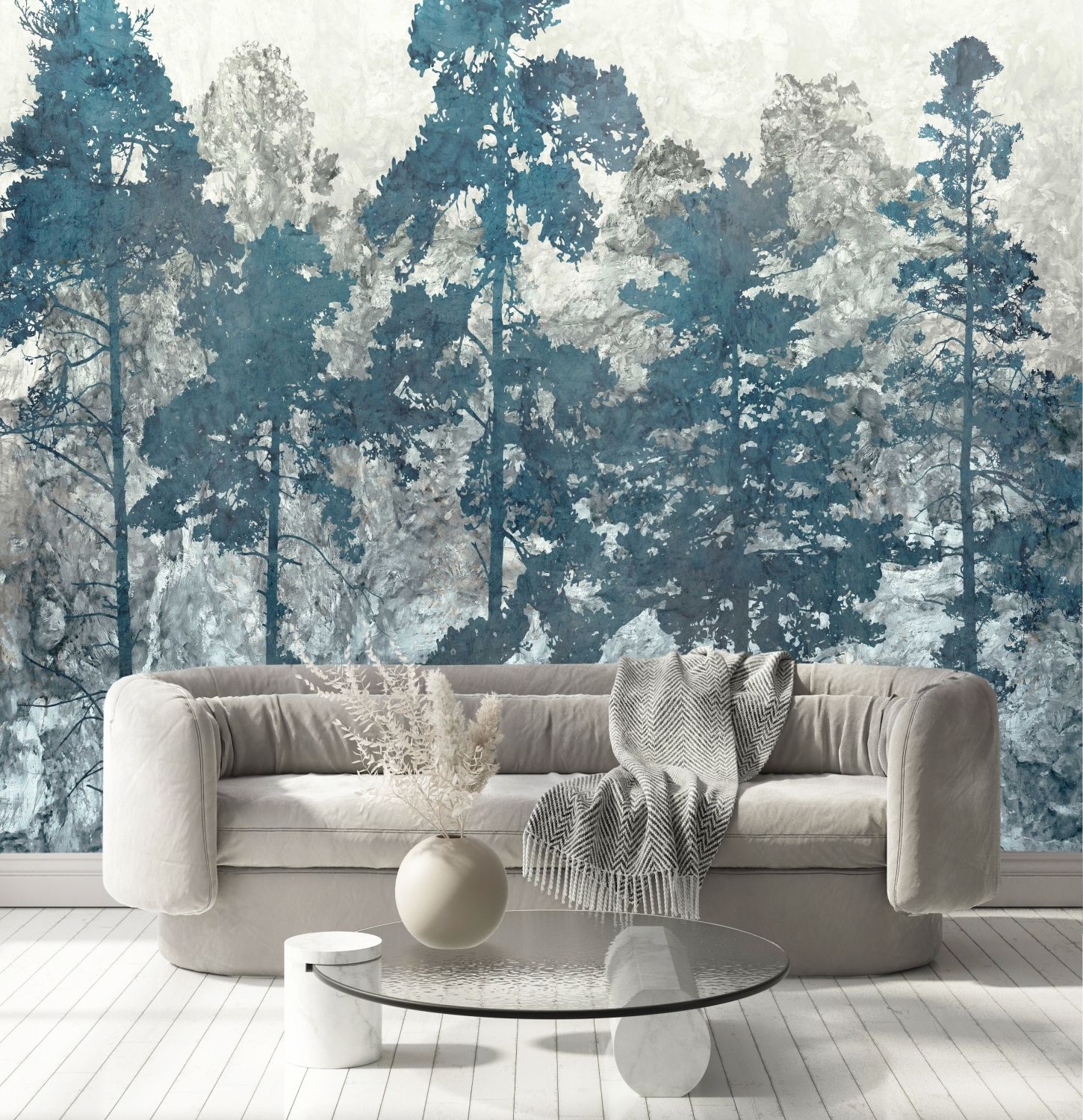 фото Фотообои dekor vinil с природой "лес" на стену 300х270 см