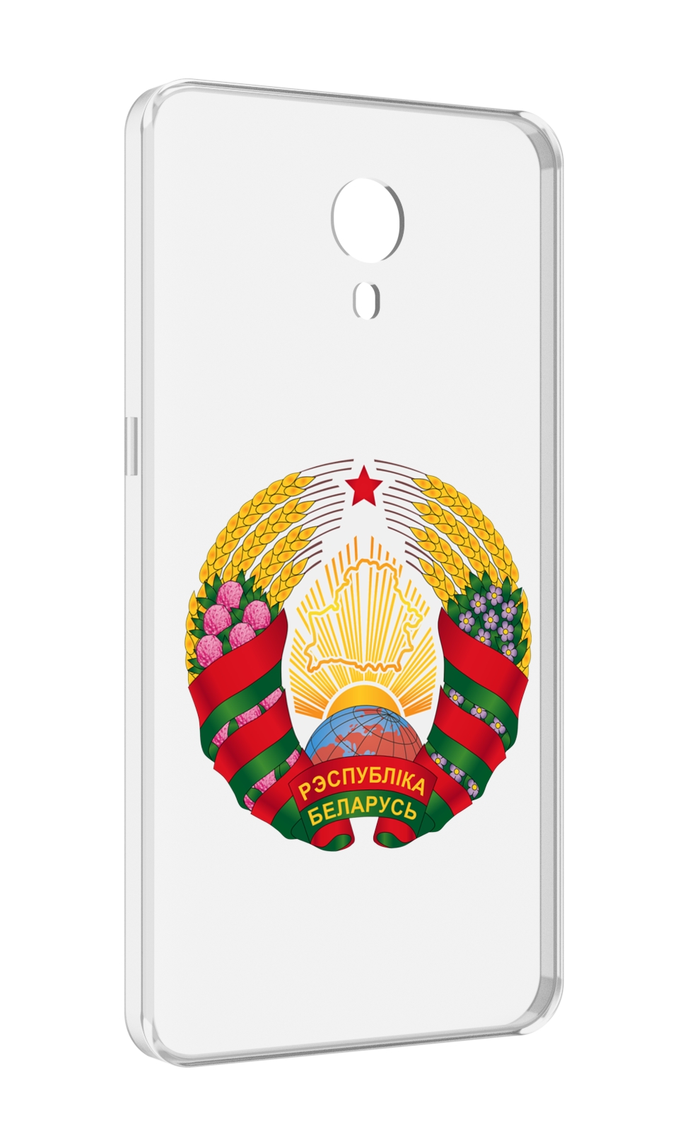 

Чехол MyPads герб-беларуси для Meizu M3 Note, Прозрачный, Tocco
