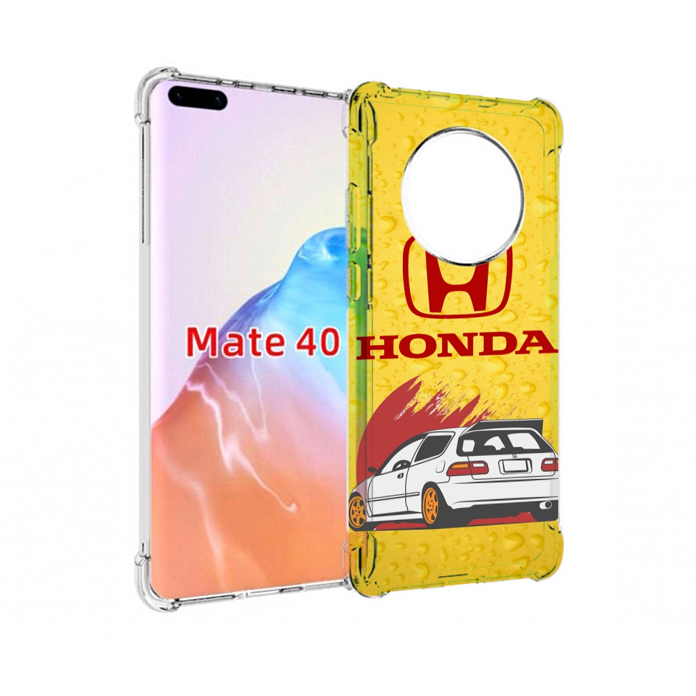 

Чехол MyPads Tocco для Huawei Mate 40 honda-motor, Прозрачный, Tocco