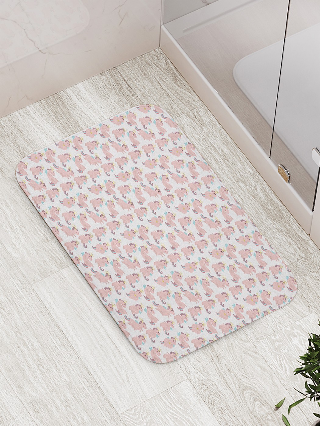 

bath_69995 Коврик противоскользящий для ванной, сауны, бассейна, 77х52 см