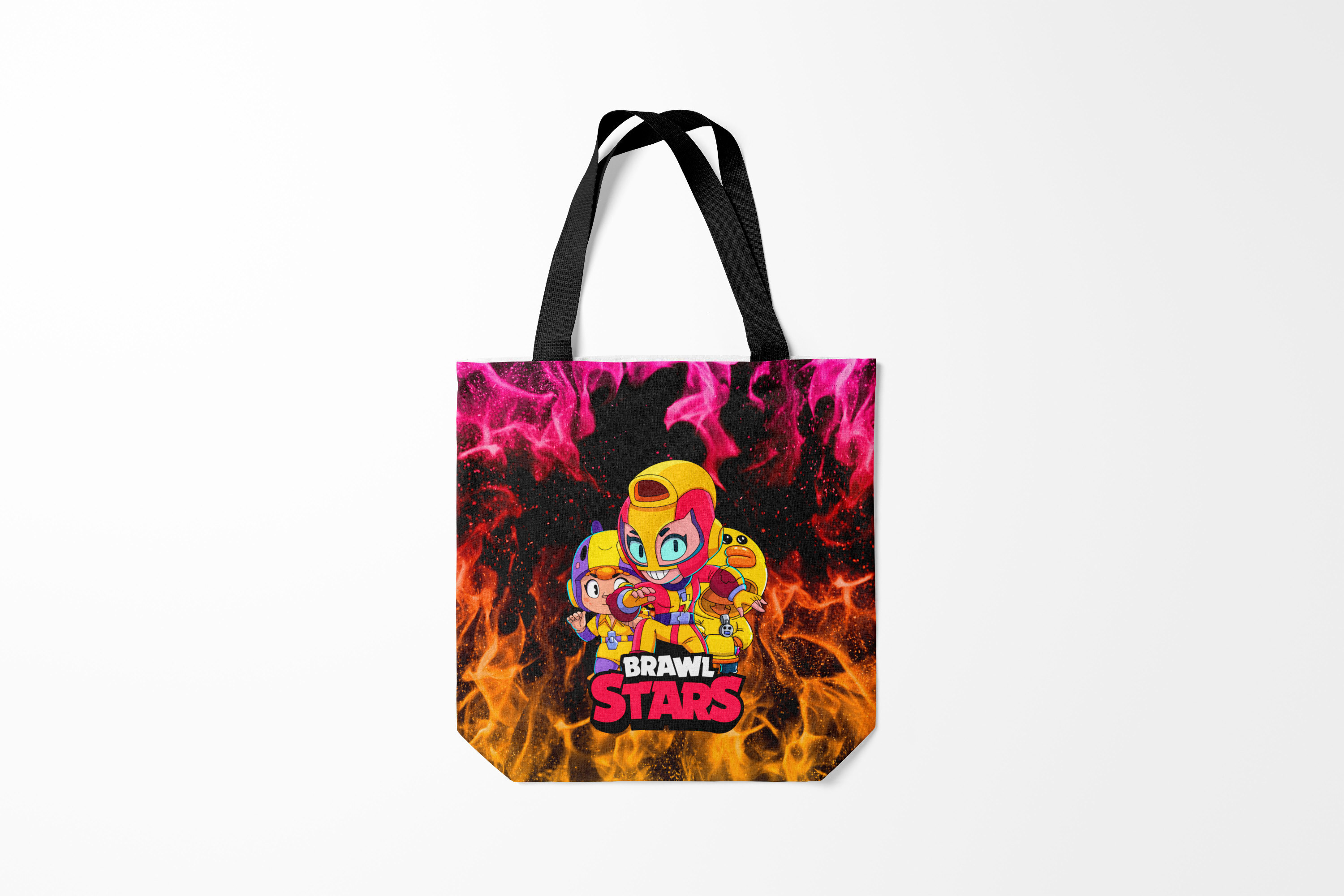 

Сумка шoппер унисекс Burnettie Brawl Stars MAX, черный, Brawl Stars MAX