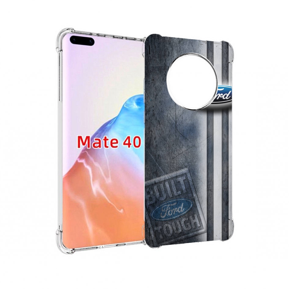 

Чехол MyPads Tocco для Huawei Mate 40 ford 2, Прозрачный, Tocco