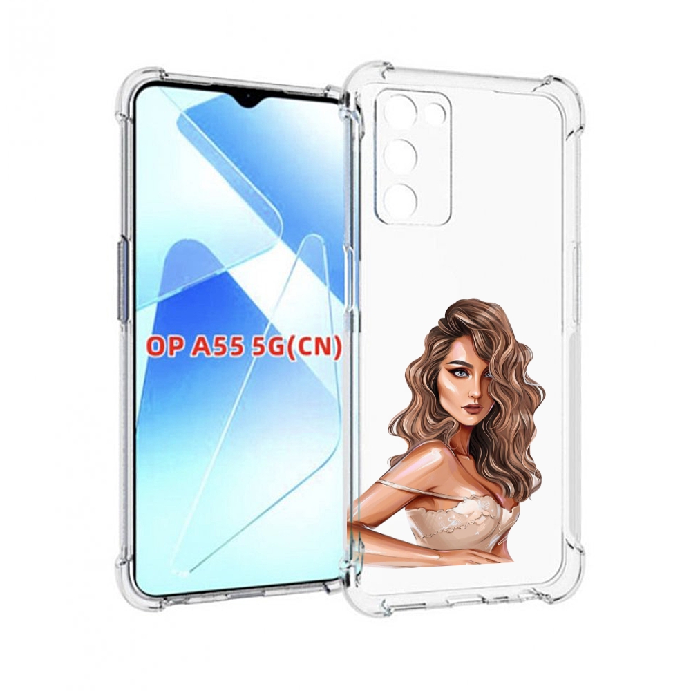 

Чехол MyPads Кудрявая-девушка женский для Infinix Zero X Neo, Прозрачный, Tocco