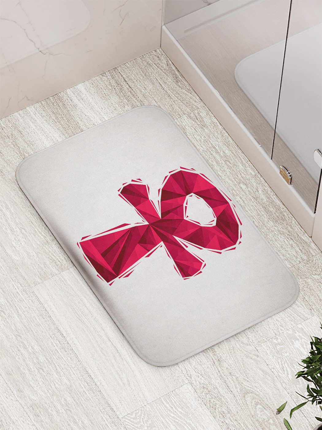 

bath_69951 Коврик противоскользящий для ванной, сауны, бассейна, 77х52 см