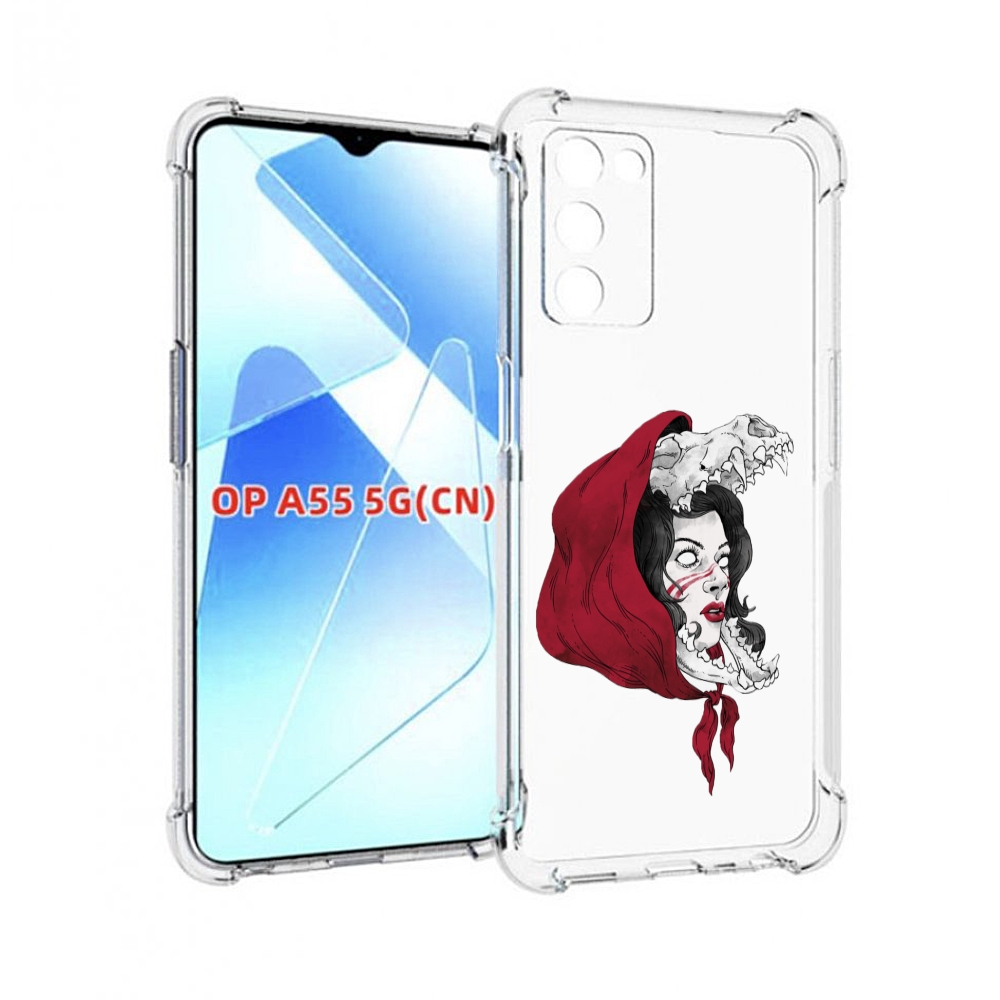 

Чехол MyPads Красная шапочка и волк женский для Infinix Zero X Neo, Прозрачный, Tocco