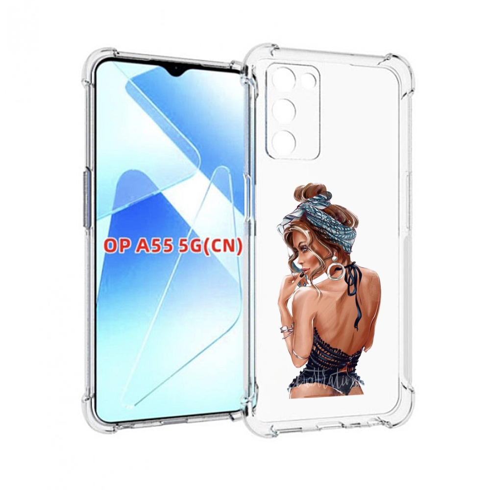 

Чехол MyPads Красивая-дама женский для Infinix Zero X Neo, Прозрачный, Tocco