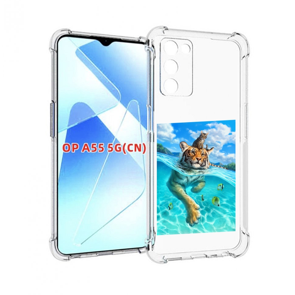 

Чехол MyPads Кот-на-тигре для Infinix Zero X Neo, Прозрачный, Tocco