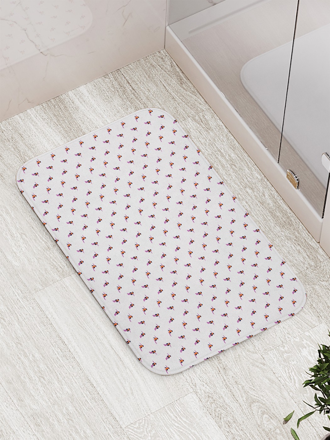 

bath_69842 Коврик противоскользящий для ванной, сауны, бассейна, 77х52 см