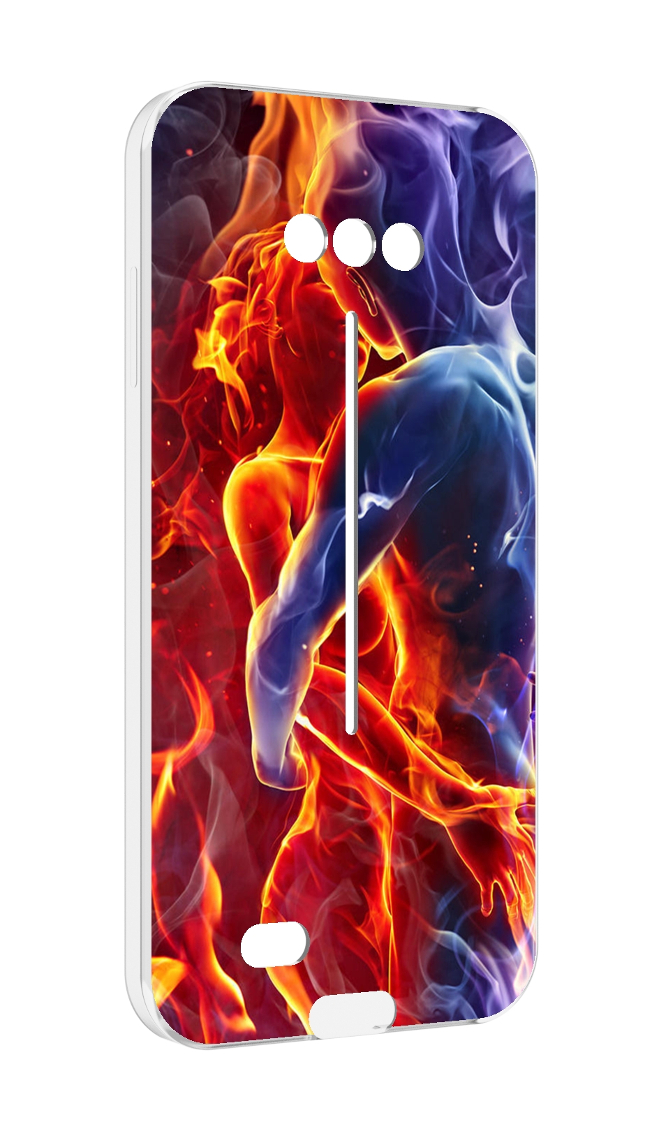 

Чехол MyPads Огонь-вода для Doogee S41/S41 Pro противоударный, Tocco