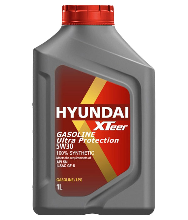 фото Масло моторное синтетическое xteer gasoline ultra protection 5w30 api sn/gf-5 1л hyundai-k kia