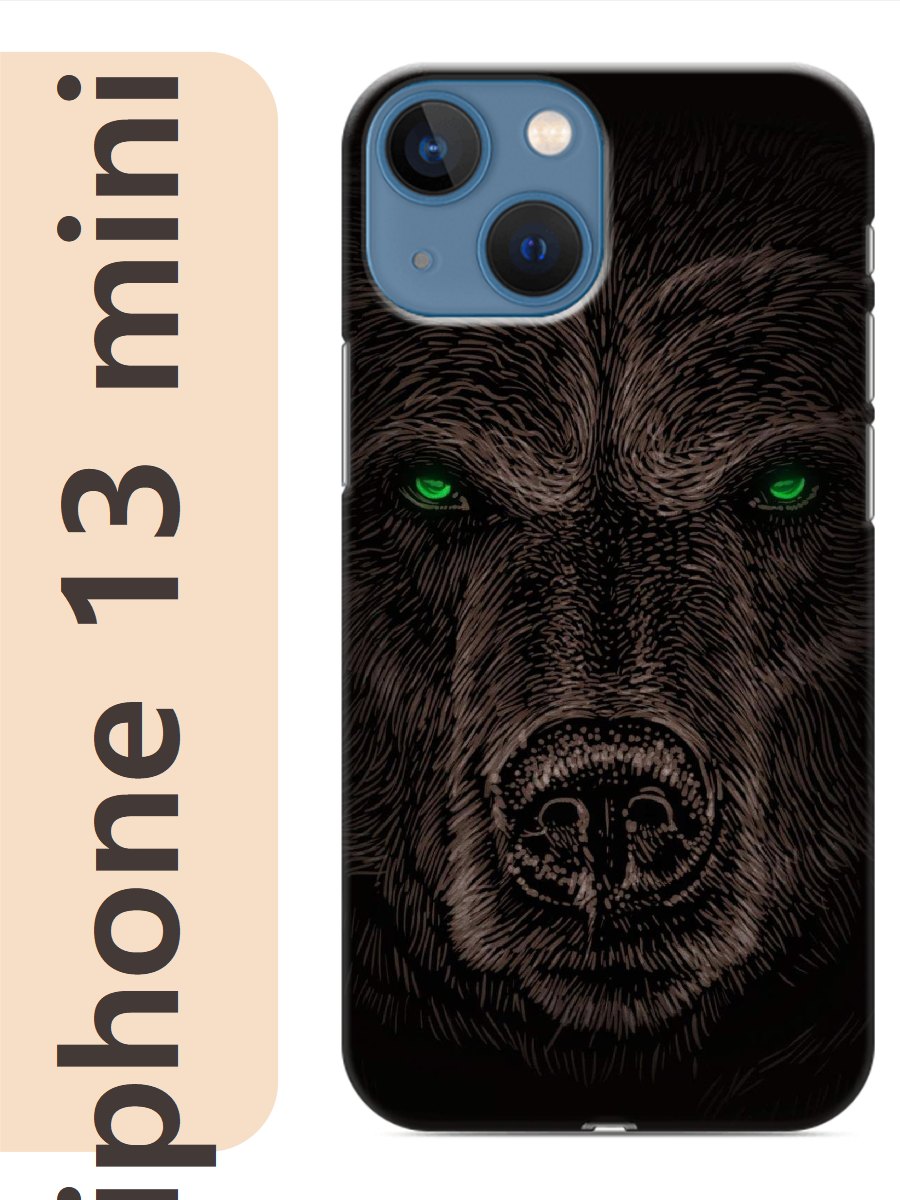 

Чехол на Apple Iphone 13 mini медведь 866, Iphm13zhiv