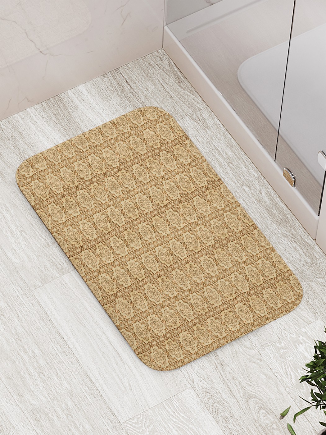 

bath_69810 Коврик противоскользящий для ванной, сауны, бассейна, 77х52 см