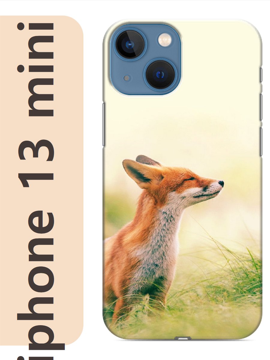 

Чехол на Apple Iphone 13 mini лисенок 850, Прозрачный, Iphm13zhiv