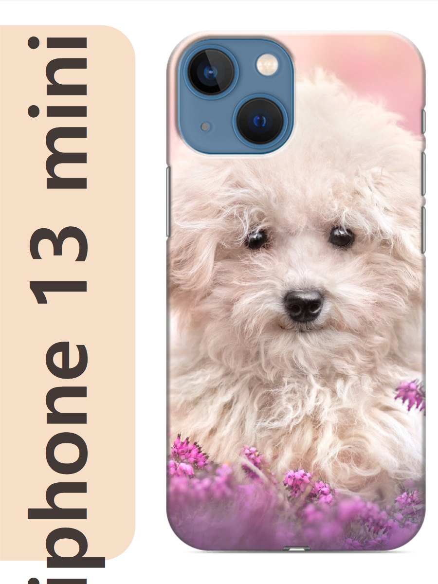 

Чехол на Apple Iphone 13 mini болонка 840, Прозрачный, Iphm13dogs