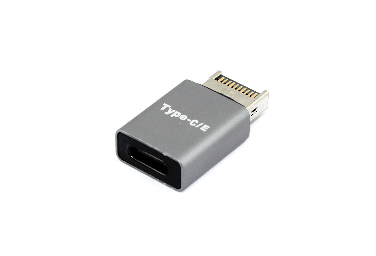 Переходник USB Type E папа на USB Type C мама