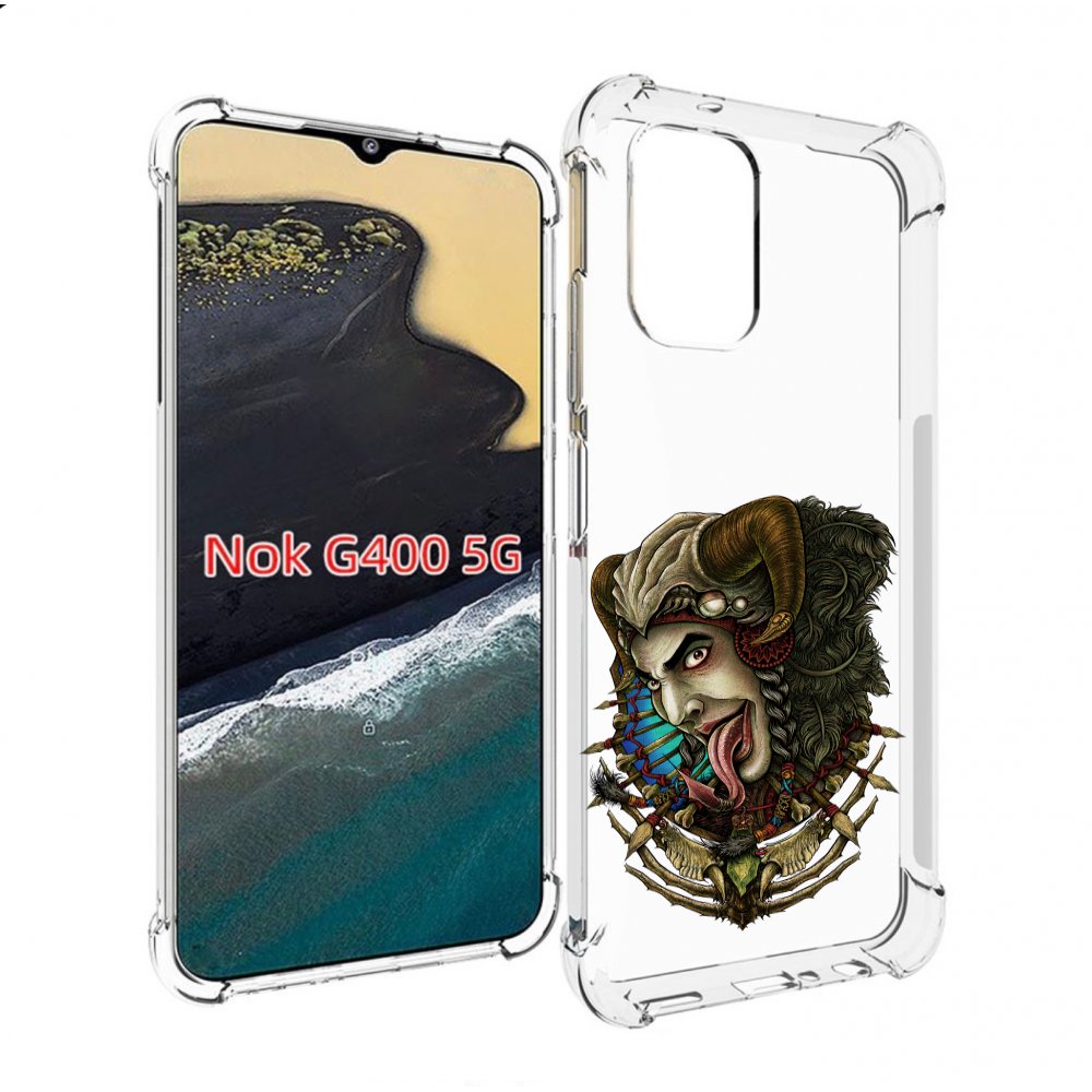 

Чехол MyPads длинный язык для Nokia G400 5G, Прозрачный, Tocco