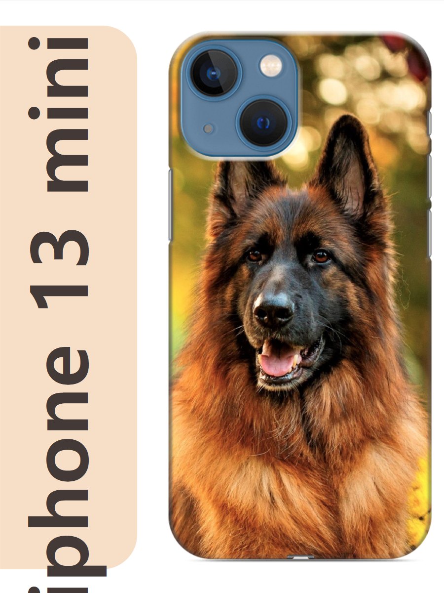 

Чехол на Apple Iphone 13 mini овчарка 827, Прозрачный, Iphm13dogs