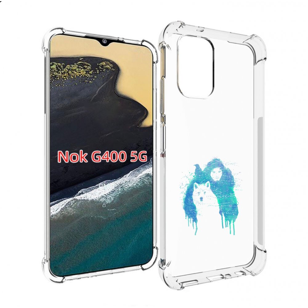 

Чехол MyPads джон сноу для Nokia G400 5G, Прозрачный, Tocco