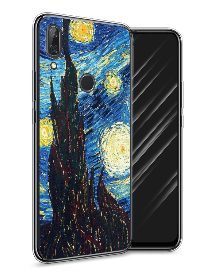 

Чехол Awog на Huawei P Smart Z "Ван Гог Звездная ночь", Желтый, 69450-9