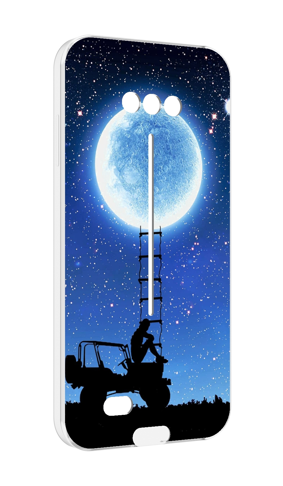 

Чехол MyPads Машина-на-лун для Doogee S41/S41 Pro противоударный, Tocco