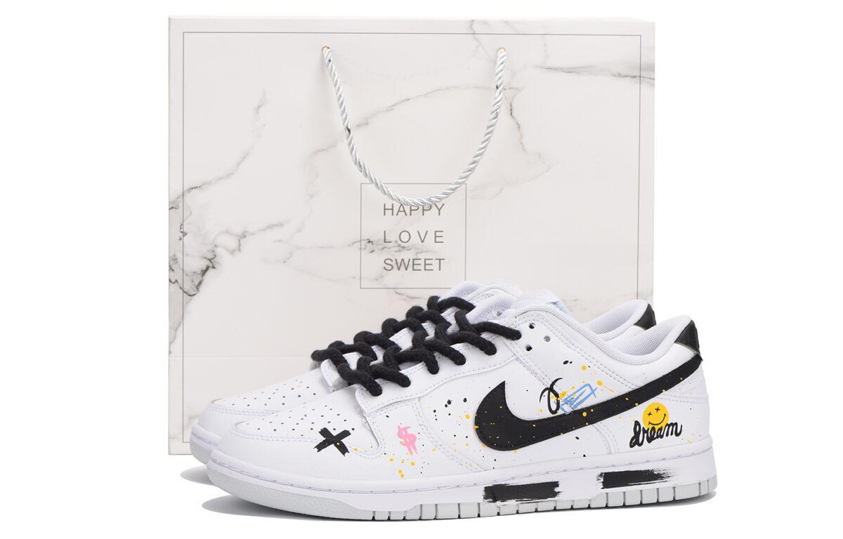 

Кеды унисекс Nike Dunk Low белые 42 EU, Белый, Dunk Low