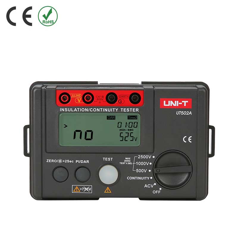 

Тестер сопротивления изоляции UNI-T UT502A
