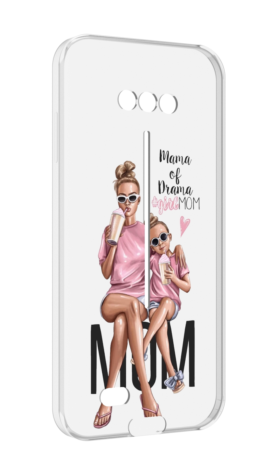 

Чехол MyPads Мама-мечты женский для Doogee S41/S41 Pro противоударный, Tocco