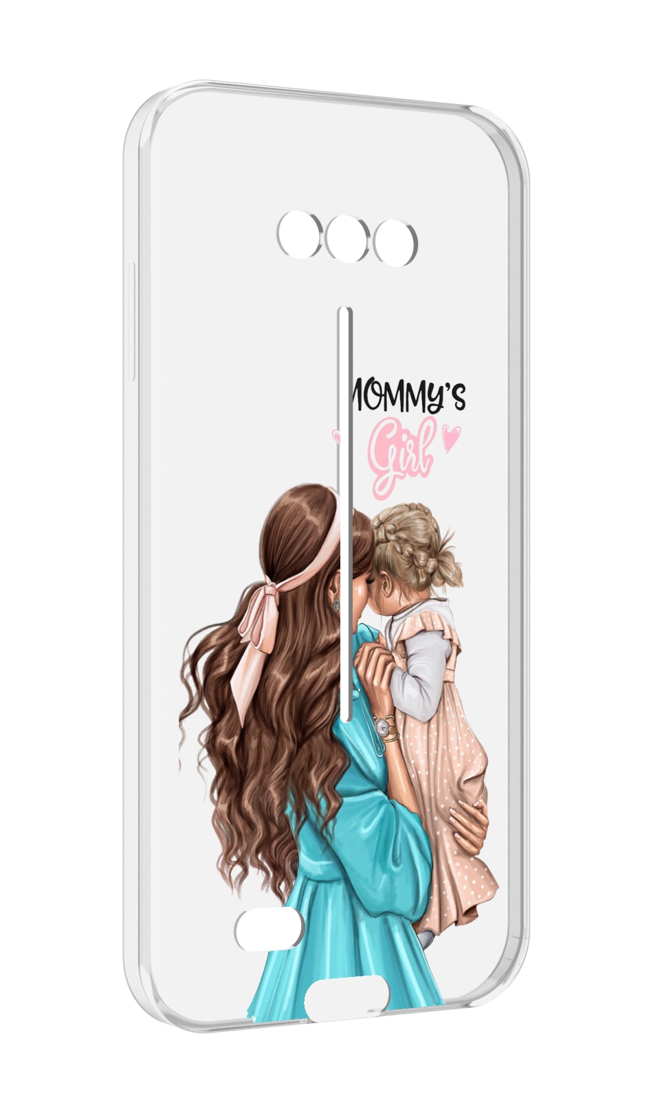 

Чехол MyPads Мама-девочки женский для Doogee S41/S41 Pro противоударный, Tocco