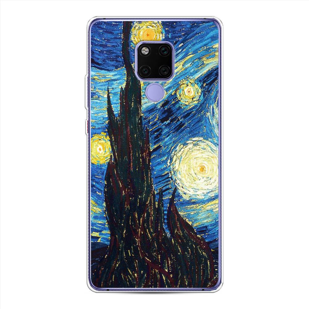 

Чехол Awog на Huawei Mate 20X "Ван Гог Звездная ночь", Желтый, 66950-9