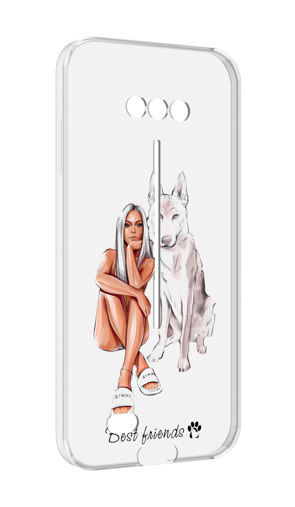 

Чехол MyPads Лучшие-друзья для Doogee S41/S41 Pro противоударный, Tocco