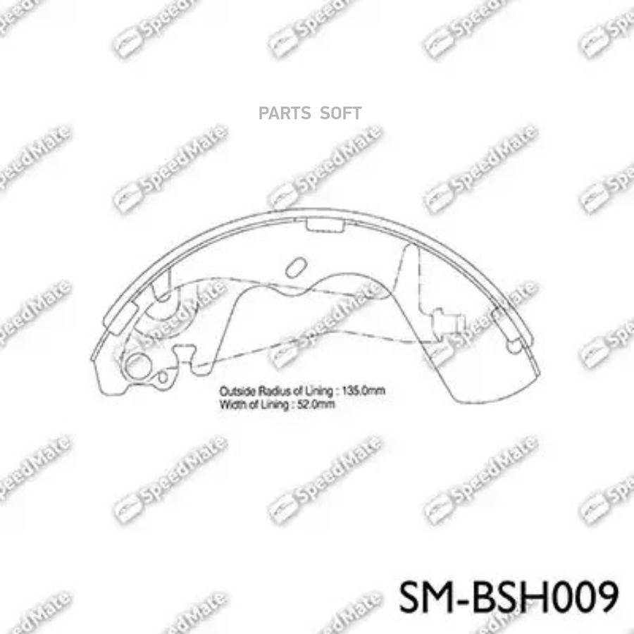 

Колодки Барабанные Hyundai H-1 (Tq),Galloper Ii,Porter