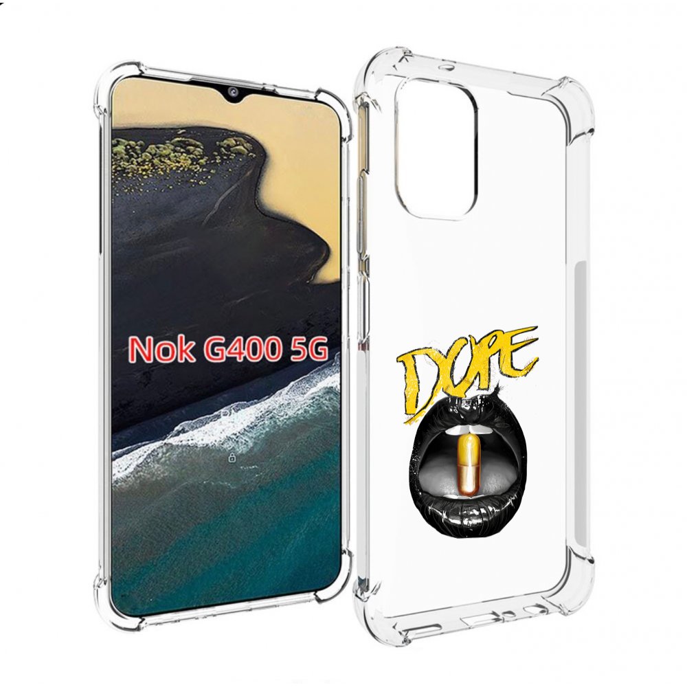 

Чехол MyPads губы для Nokia G400 5G, Прозрачный, Tocco
