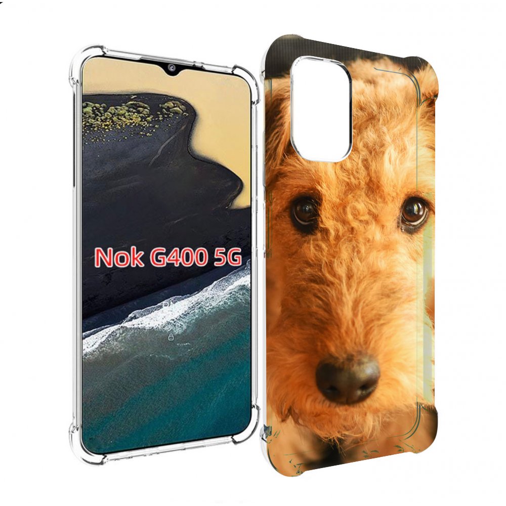 

Чехол MyPads эрдельтерьер для Nokia G400 5G, Прозрачный, Tocco
