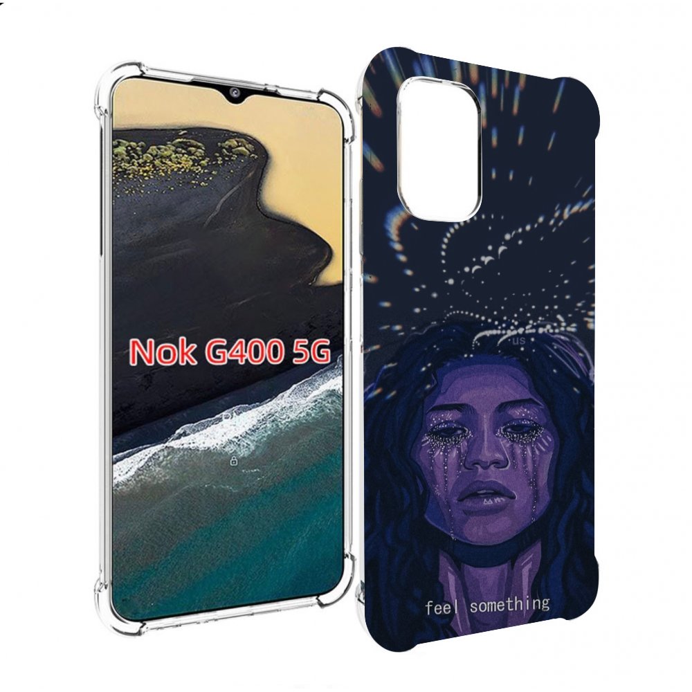 

Чехол MyPads чувствую себя непонятно женский для Nokia G400 5G, Прозрачный, Tocco