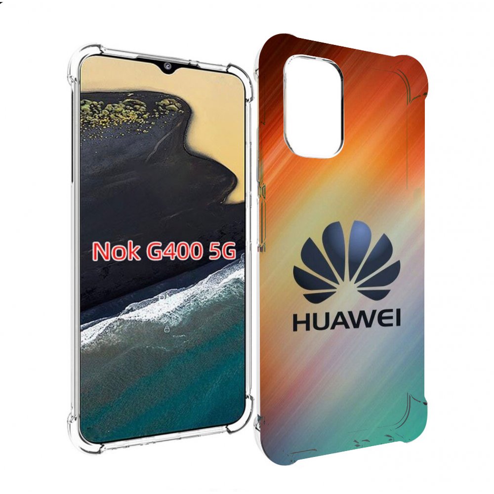 

Чехол MyPads хуавей на фоне сияния для Nokia G400 5G, Прозрачный, Tocco