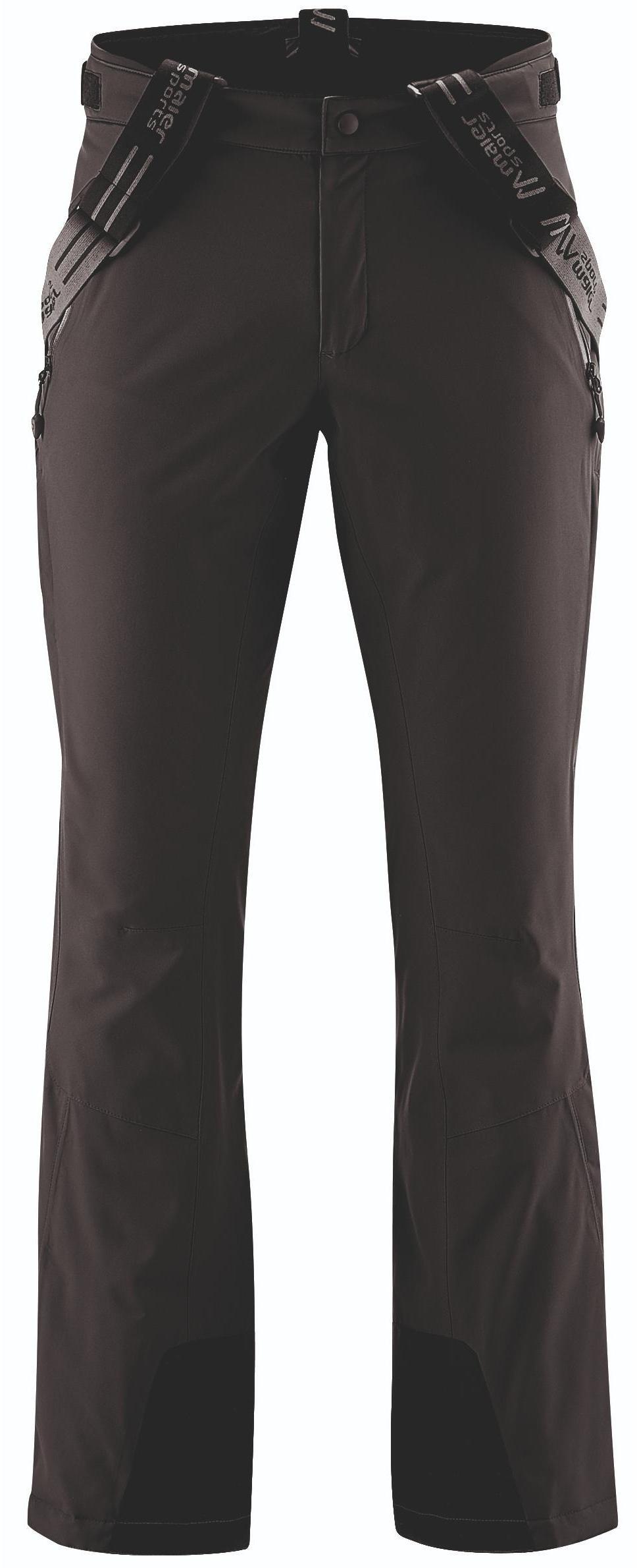 фото Спортивные брюки maier pants copper slim, black, 54 eu