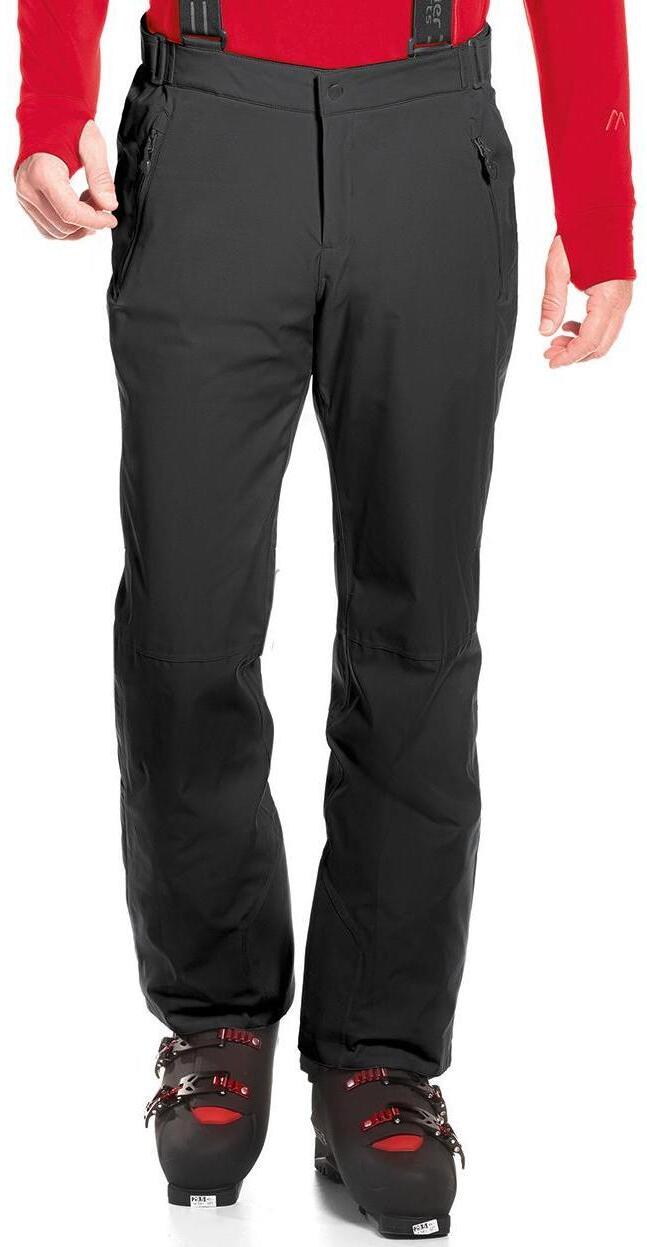 фото Спортивные брюки maier ms pants anton light, black, 60 eu