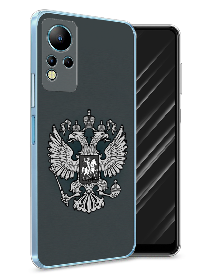 

Чехол Awog на Infinix Note 11 "Герб России серый", Разноцветный, 3100450-5