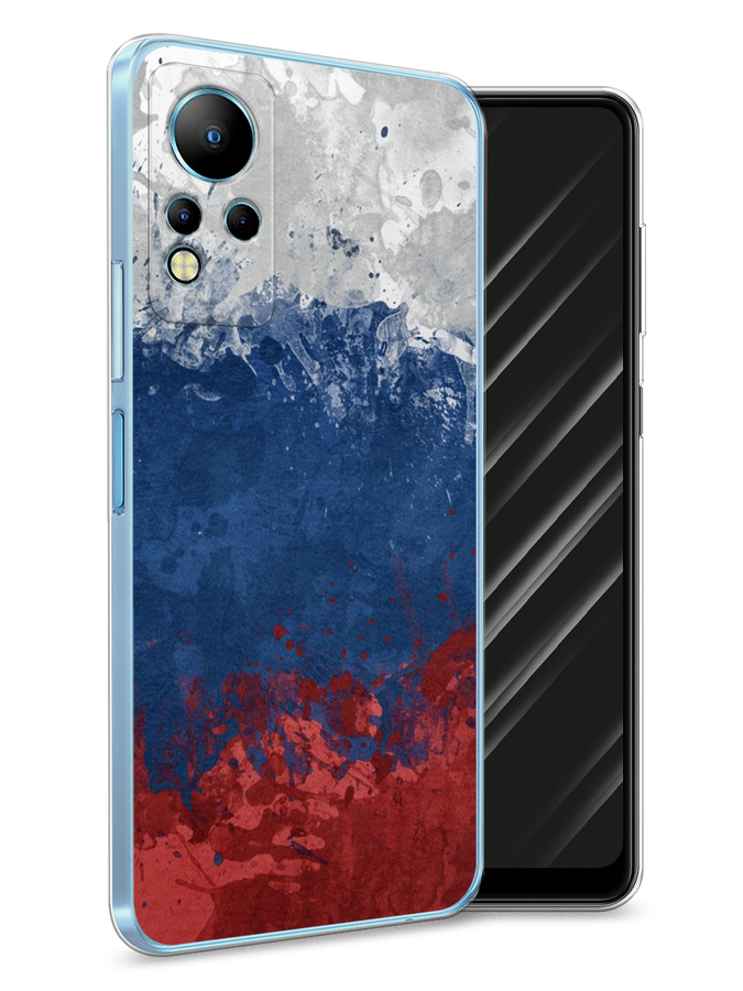 

Чехол Awog на Infinix Note 11 "Флаг России неровный", Разноцветный, 3100450-5