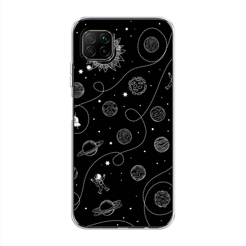 

Чехол Awog на Huawei P40 Lite "В невесомости", Бежевый, 611650-4