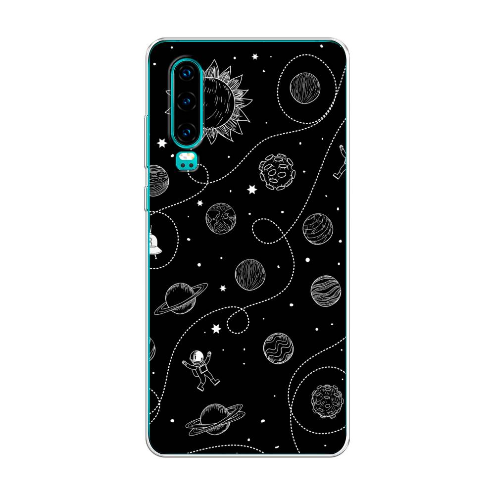 

Чехол Awog на Huawei P30 "В невесомости", Бежевый, 68550-4